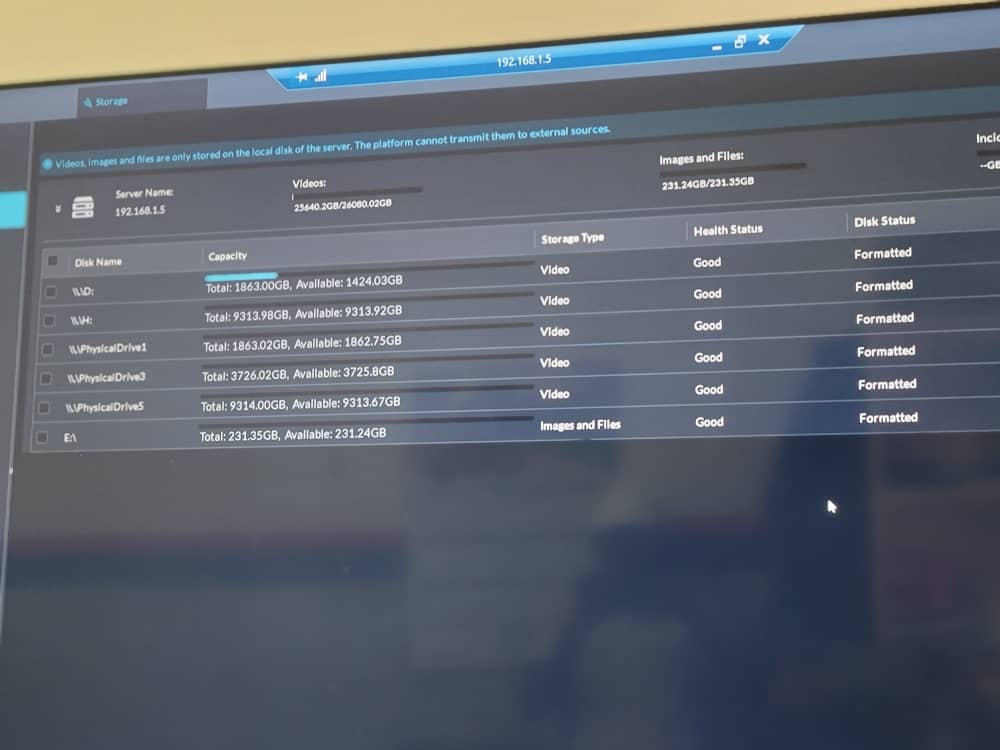 Storage server at ZAMEFA Headquarters Luanshya